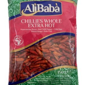 CHILLI WHOLE EX.HOT 150G