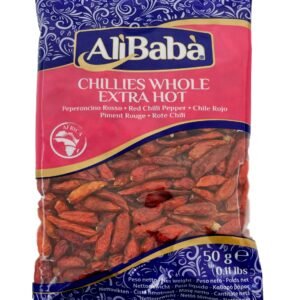 CHILLI WHOLE EXTRA HOT 50G